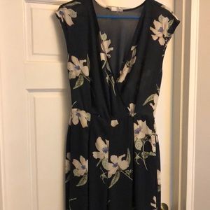 Palotzzo pants vneck lt. weight one pc. jumpsuit